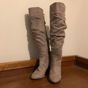 Knee High Heeled Boots